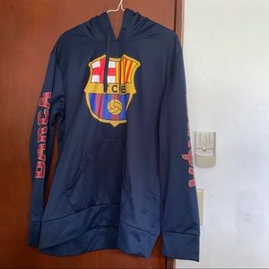 *NWOT* Football Club Barcelona hoodie